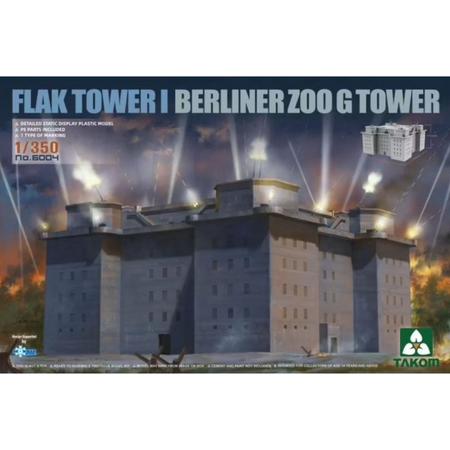 Takom | 6004 | Flak Tower I Berliner Zoo G Tower | 1:350